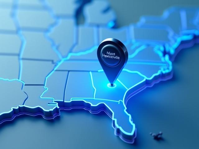 Strategic location map of 45 LoveJoy St, Hawkinsville, GA
