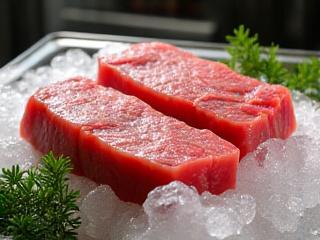 High quality packaged meat and seafood